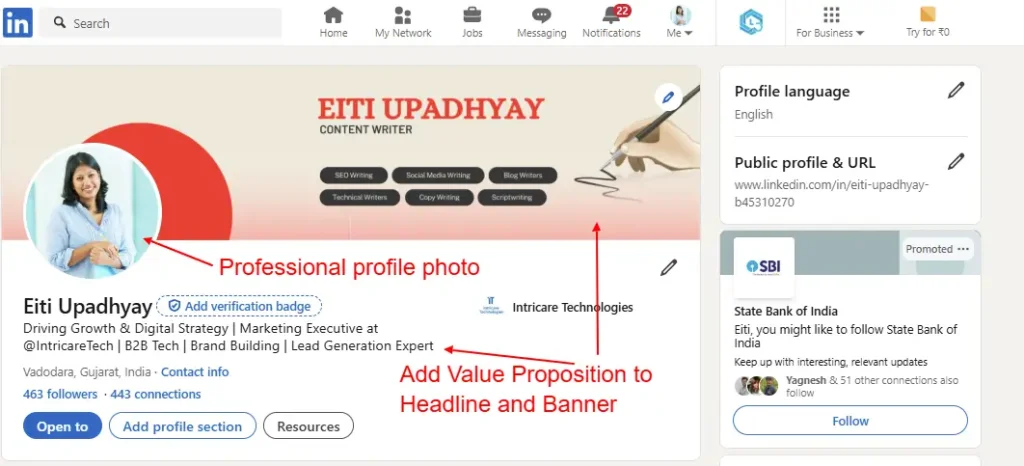 optimized profile