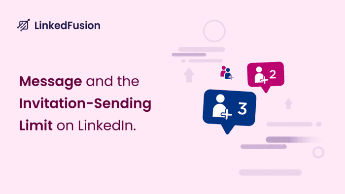 Message and the Invitation-Sending Limit on LinkedIn