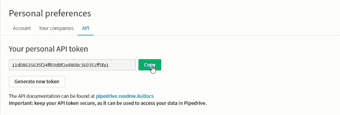 pipedrive-api-toen