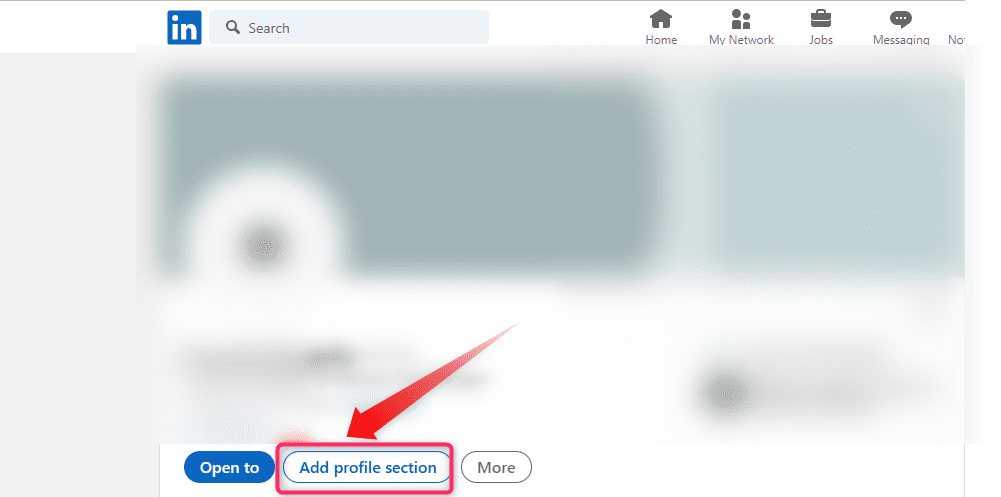 Add skills options to your LinkedIn profile
