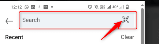 linkedin qr code option