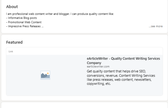 about featured