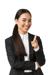 well done good point congrats gesture successful female