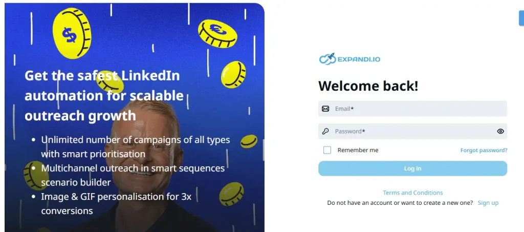 Log in to Your Expandi Account