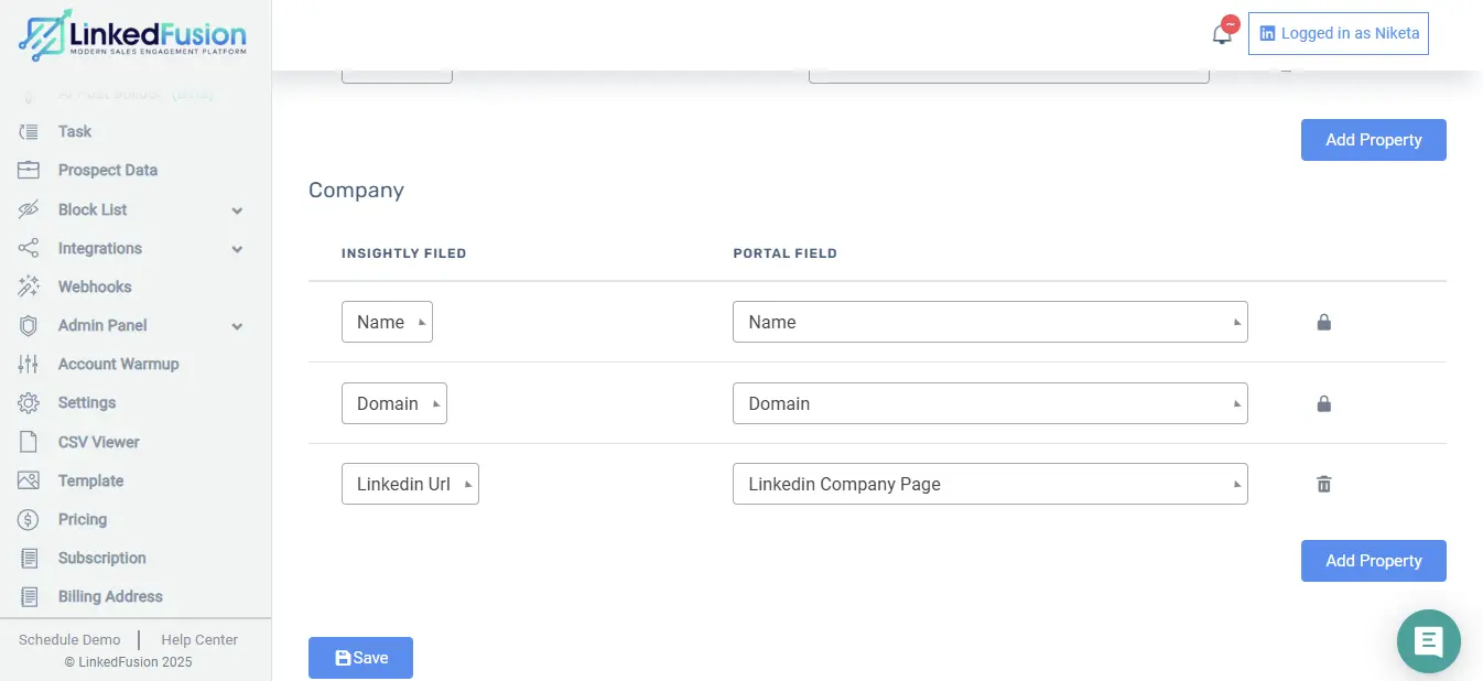 image2 Integrate LinkedFusion with Insightly
