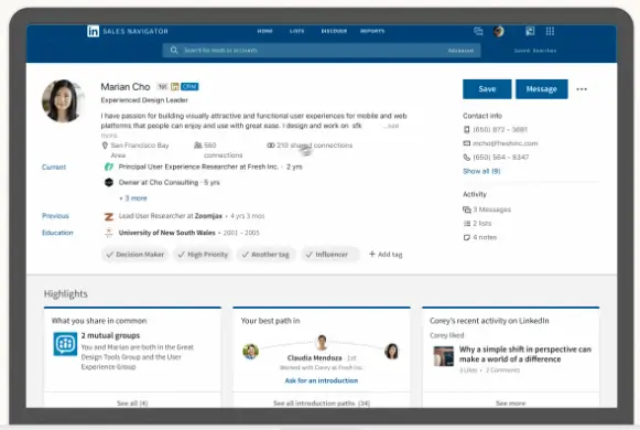 How to Extract Contact Info of LinkedIn Profile for Outreach