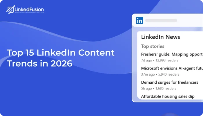 Top 15 LinkedIn content trends in 2026. Why they matter & Where you will see them