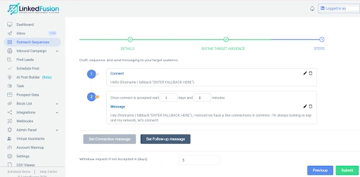 Create Personalized Connection Message Templates