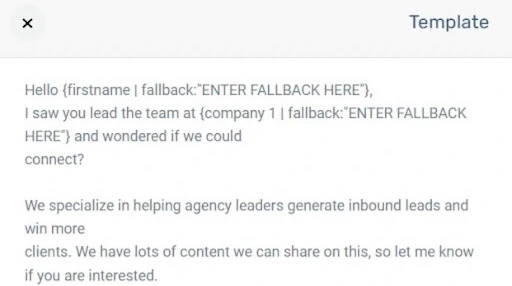 2. Create Personalized Message Templates