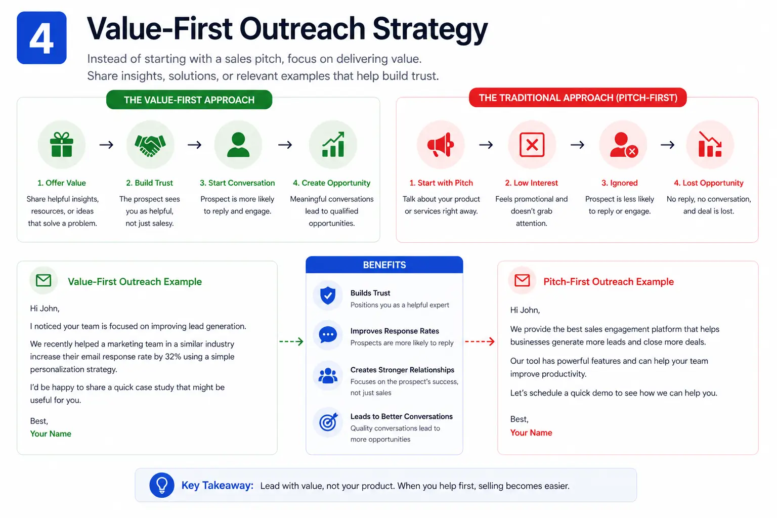 Value-First Outreach Strategy